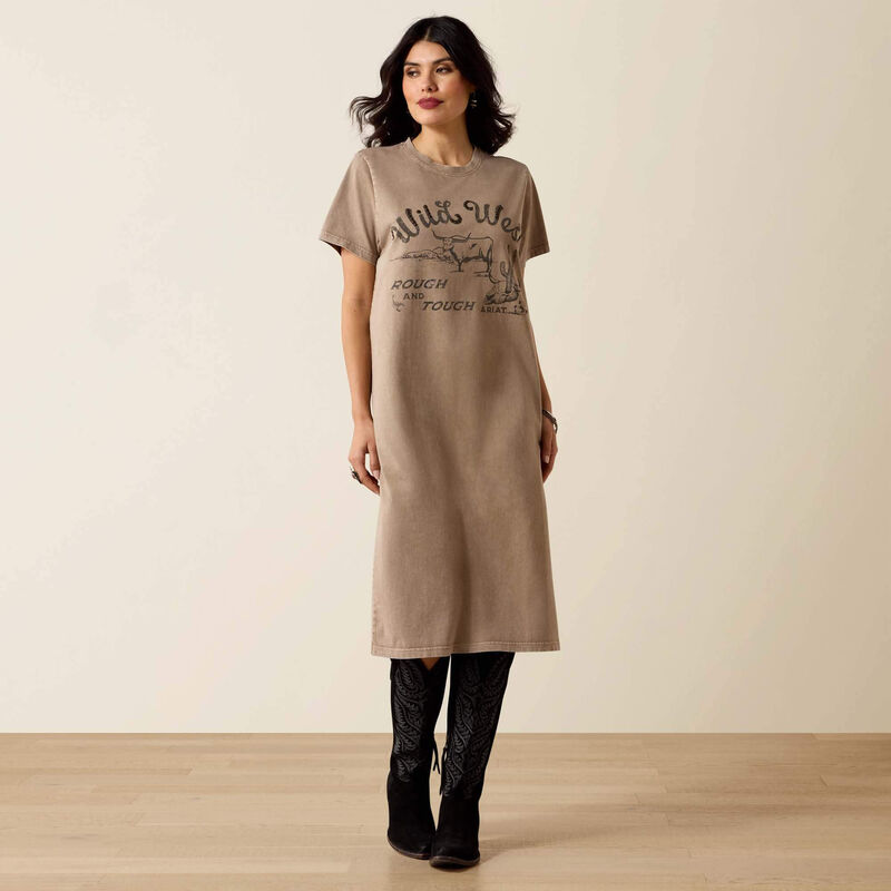 Ariat Womens Bandito Dress find at boltranchstore.com western wear free shipping western fashion casual dress ariat woman rodeo outfit western outfit 