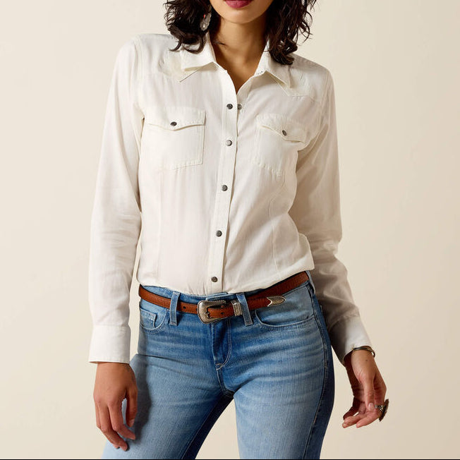 Ariat Womens Bianca Western Snap Shirt