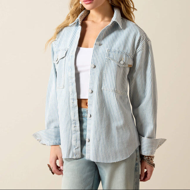 Ariat Womens Shirt Jacket find at boltranchstore.com western wear free shipping jacket western rodeo outfit layering top