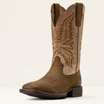 Ariat Mens Brush Creek Cowboy Boot find at boltranchstore.com free shipping western western boot ranch wear cowboy rodeo mens classic boot all brown boot rubber bottom boot pull on strap boot 