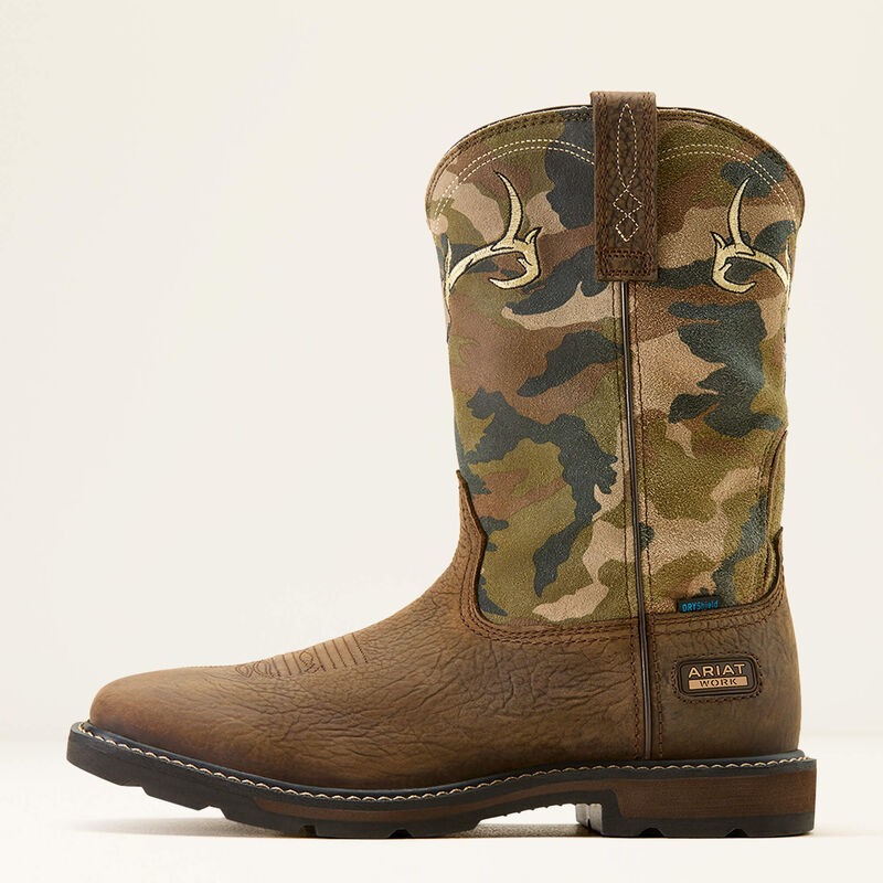 Ariat Mens Groundbreaker Antler H2O Boot