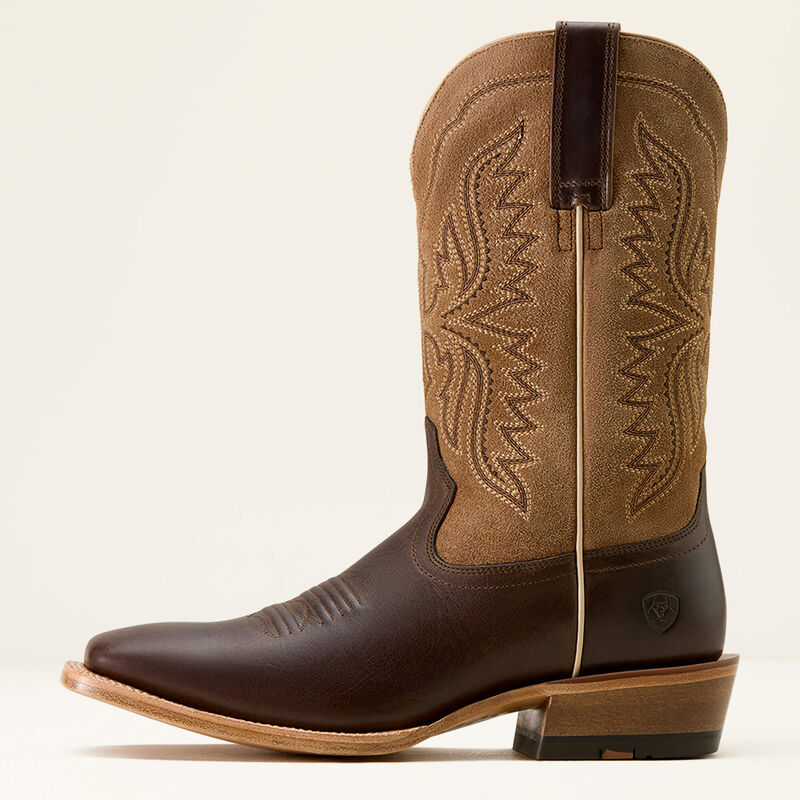 Mens 10074237 ariat cowboy boot Preston brown riding boot Cowboy Boltranchstore.com in stock buy now available free shipping