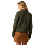 Ariat Brackenwood Sweater modern cardigan silhouette made for easy layering womens western clothing