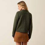 Ariat Brackenwood Sweater modern cardigan silhouette made for easy layering womens western clothing
