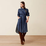 Ariat Culham Dress functional pockets and button front placket cowgirl styling