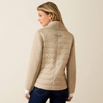 Ariat Sausalito Coat recycled nylon back panels with PrimaLoft insulation for lightweight warmth