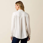 Ariat Cricklade Blouse relaxed everyday fit through the body with long sleeves western fashion