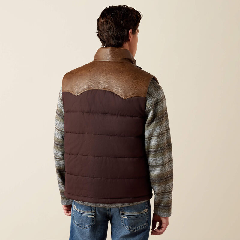 Ariat Mens Western Quilted Vest