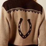 Ariat Colter Cardigan cozy knit layer for rodeo weekends and everyday western clothing Kamas