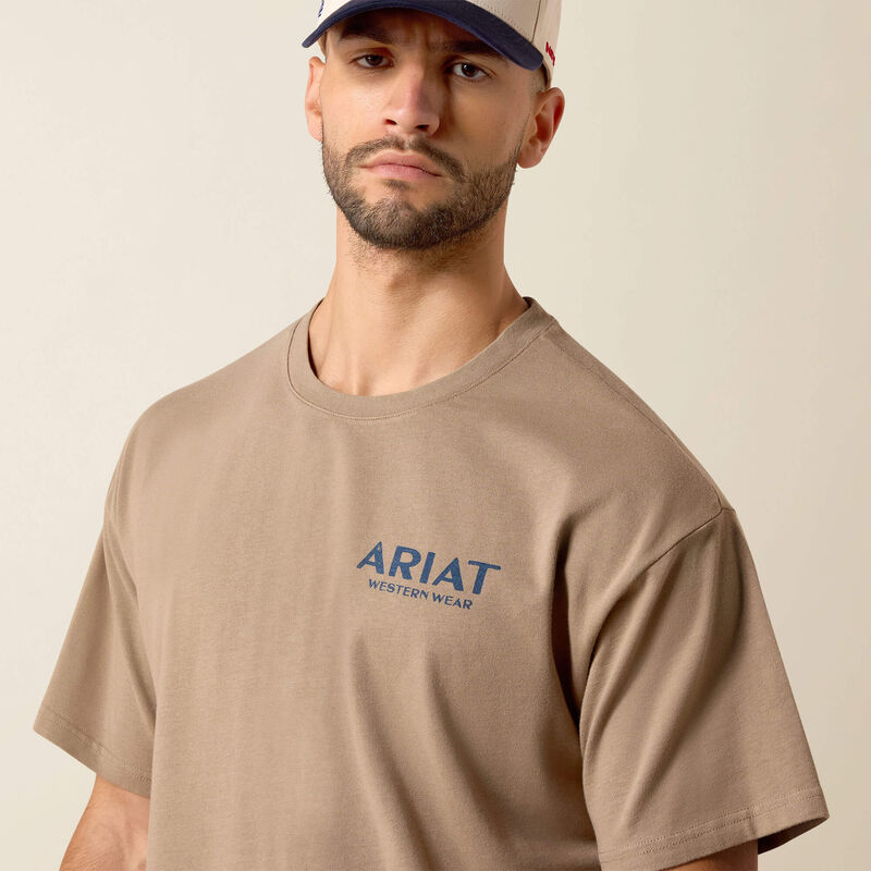 Ariat Mens Real Cowboy ToughStock Boxy T Shirt