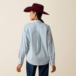 Western clothing womens fashion Utah boutique Ariat Womens Everything Shirt Glacier Stripe SKU 10079621 Boltranchstore.com free shipping