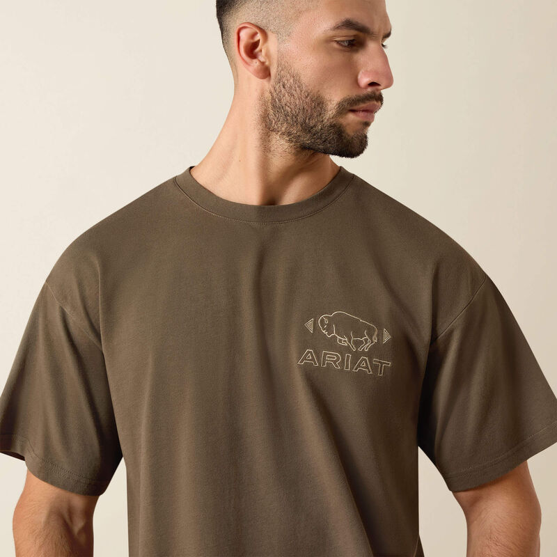 Ariat Mens Buffalo Bandana Shirt