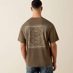 10079656 Ariat Mens Buffalo Bandana Shirt mens western 
