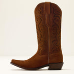 Ariat Womens Vallie X Toe Western Boot tall 13 inch shaft with a sleek X toe silhouette western fashion