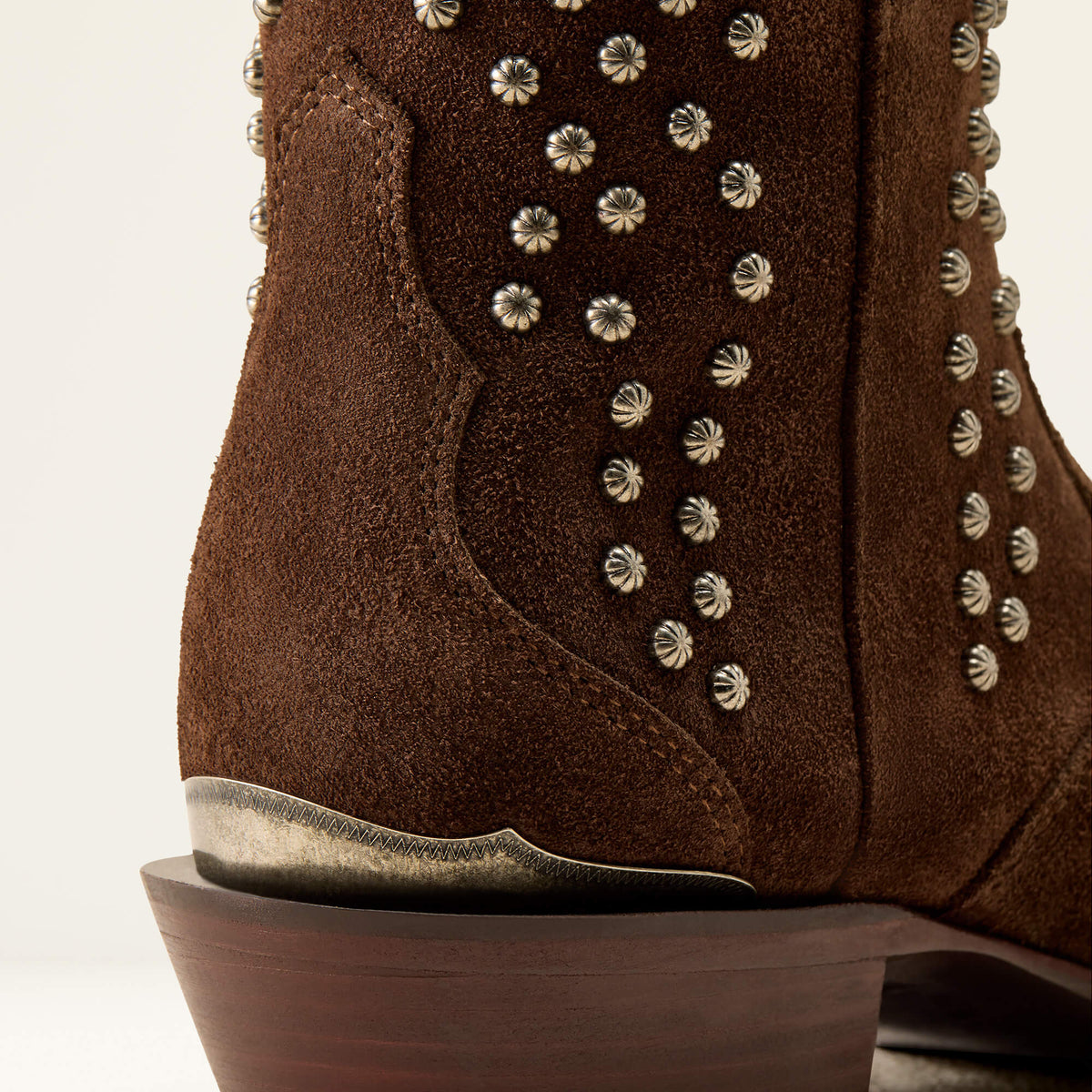 Ariat Siren X Toe Western Boot Walnut Suede Midnight Luxe statement boot for nights out and everyday western style Kamas