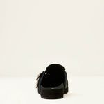 Ariat Country Mule Black Suede Brindle Hair On open heel slip on design for easy everyday wear Kamas Park City