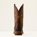 Ariat Mens Walker Wide Square Toe Cowboy Boot 1.5 inch horseman heel with stitched back seam rodeo boots