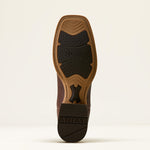 Ariat Mens Walker Wide Square Toe Cowboy Boot Duratread rubber outsole built for flexibility and durable traction cowboy
