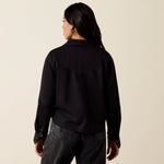 Ariat Midnight Western Snap Shirt classic Western back yoke with relaxed everyday fit western clothing