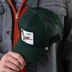 Goorin Bros The Lucky Duck dark green colorway that pairs with denim and boots womens western boutique