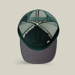 Goorin Bros The Lucky Duck gray underbrim beneath the brim for a quiet contrast Kamas Utah