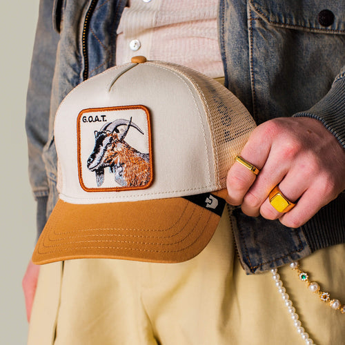 Goorin Bros Goat Trucker Hat