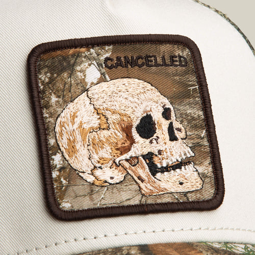 Goorin Bros Realtree Edge Cancelled Skull Trucker Hat