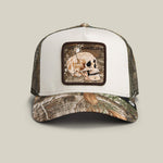 Goorin Bros Realtree Edge Cancelled Skull Trucker Hat 101-2986-CAM01-F01 Boltranchstore.com Free Shipping camoflauge camo trucker hat 
