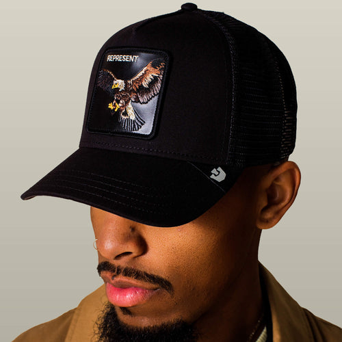 Goorin Bros Represent Eagle Trucker Hat