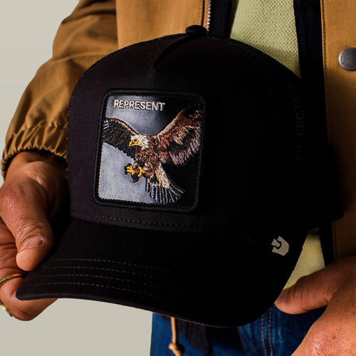Goorin Bros Represent Eagle Trucker Hat