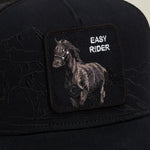 Goorin Bros Badlands Stallion polyester and cotton blend front that holds its shape through long wear ranch wear
