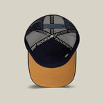 Goorin Bros Badlands Eagle tan underbrim beneath the brim for a quiet contrast Kamas Utah