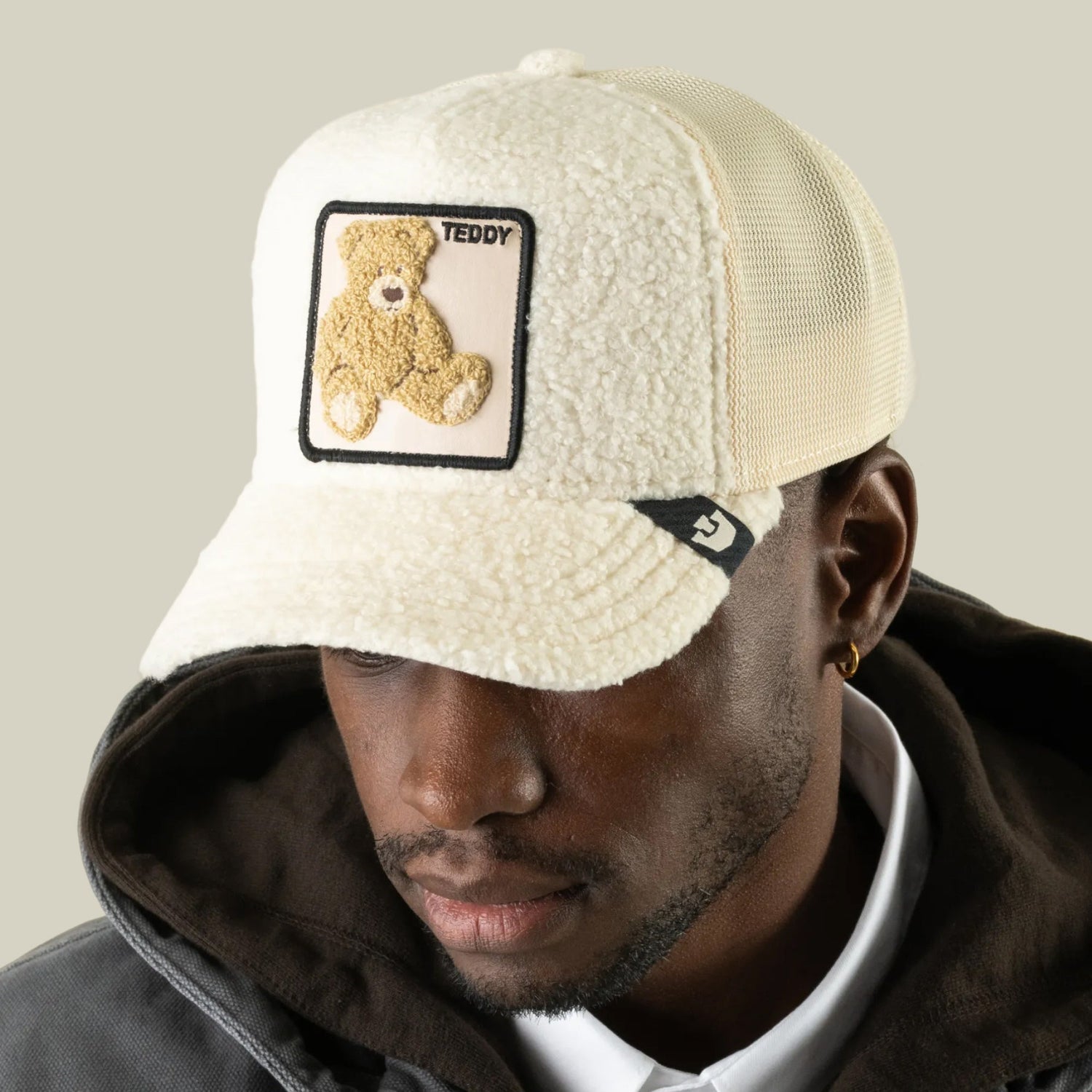 Goorin Bros Double Stuffed Teddy cozy cold weather cap for ranch mornings and rodeo nights in Kamas and Park City