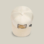 Goorin Bros Double Stuffed Teddy six panel crown with a matching covered top button and clean seams rodeo ready