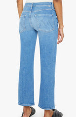 Mother The Mid Rise Rambler Zip Ankle back