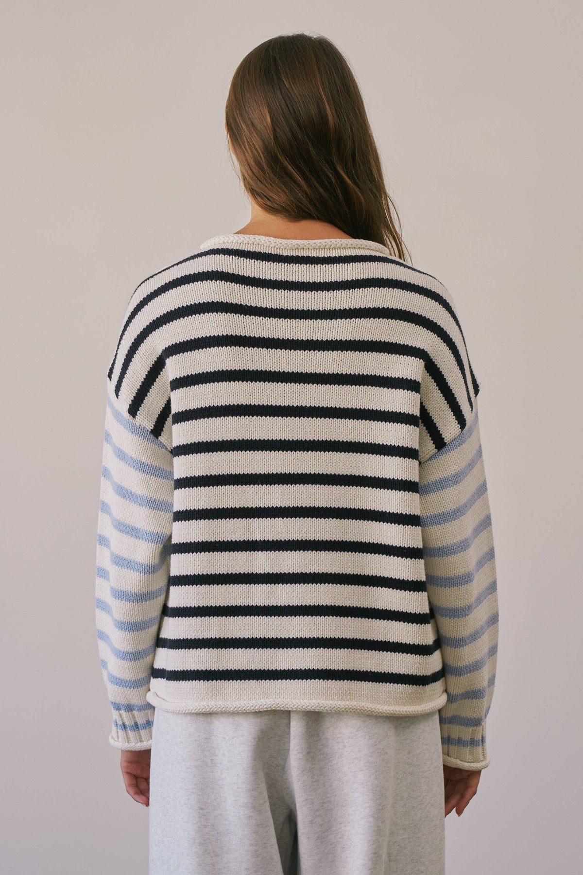 Lexi Stripe Oversized Sweater