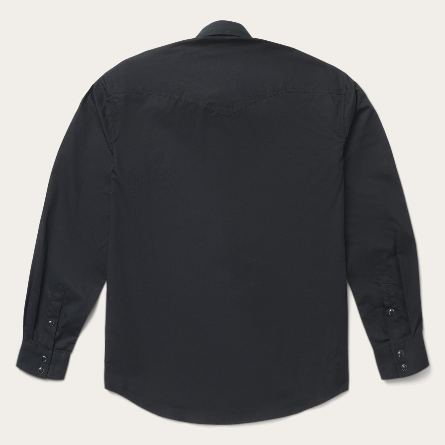 Stetson Mens Poplin Shirt with Snaps