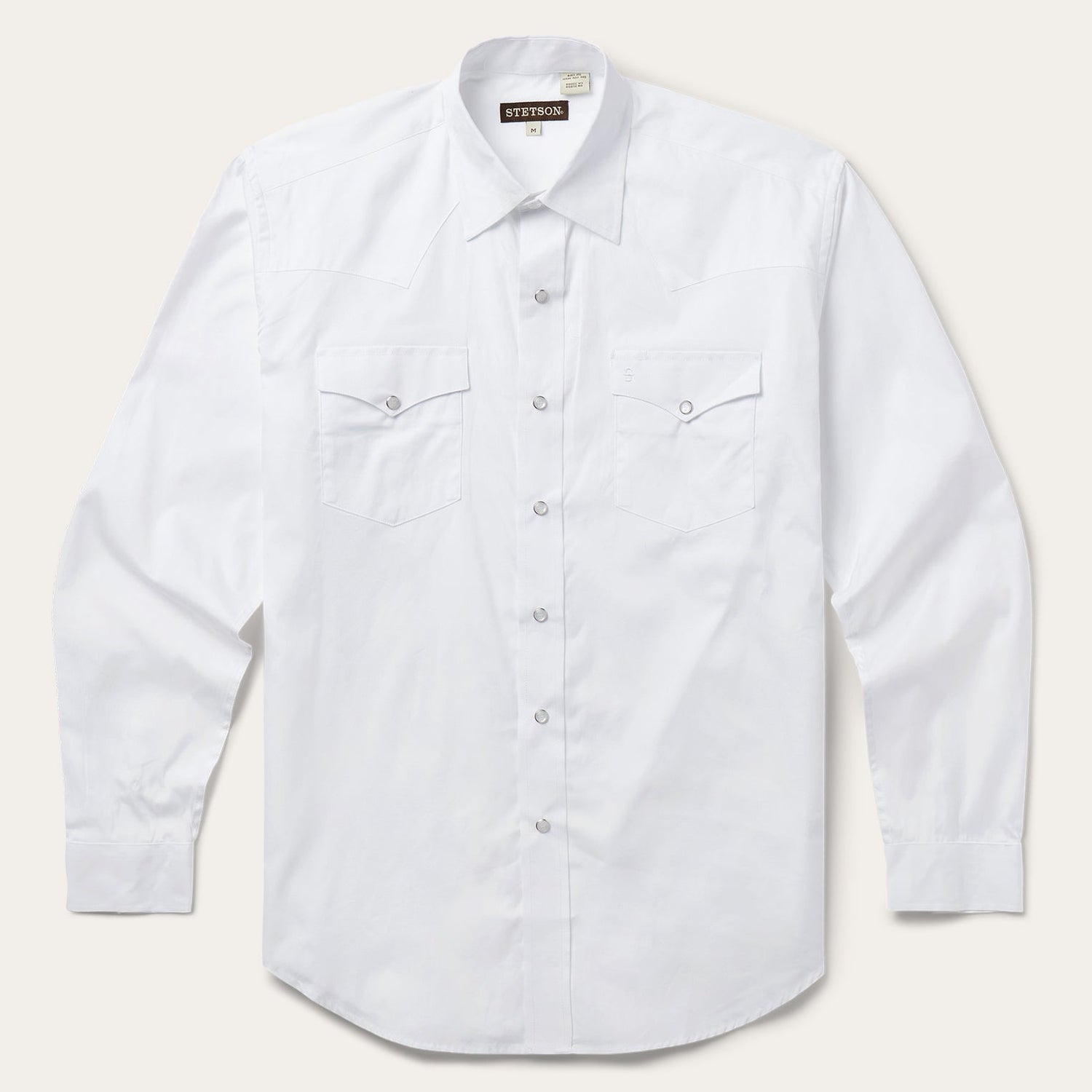 Stetson Mens Pinpoint Oxford Western Shirt