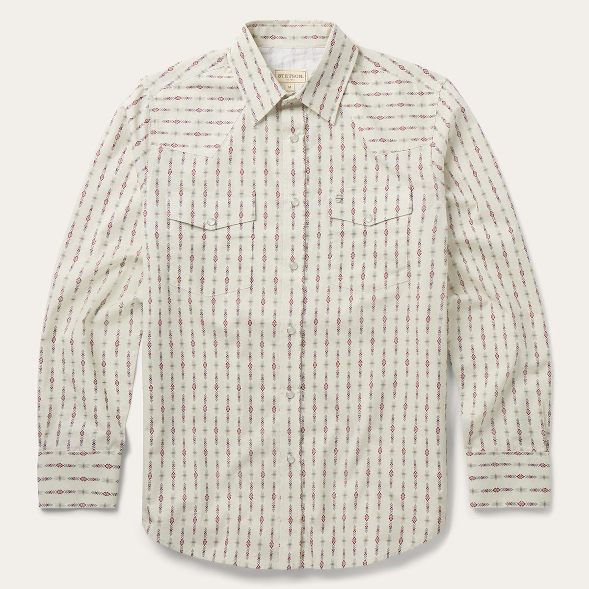 Stetson Mens Southwest Stripe Shirt