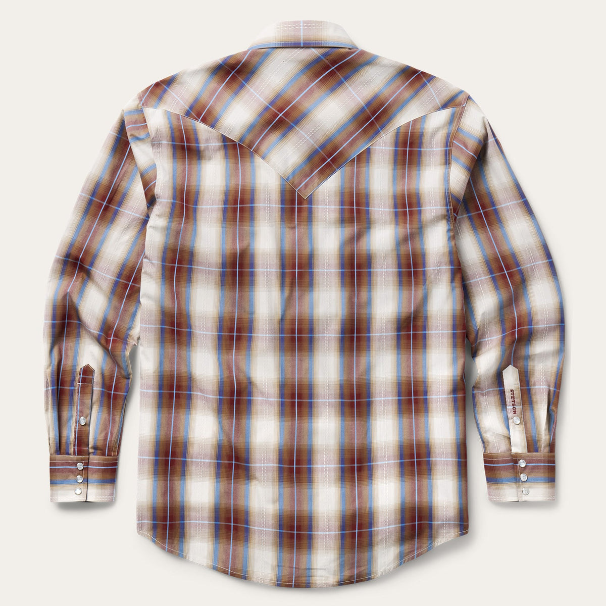 Stetson Mens Winter Plaid Shirt