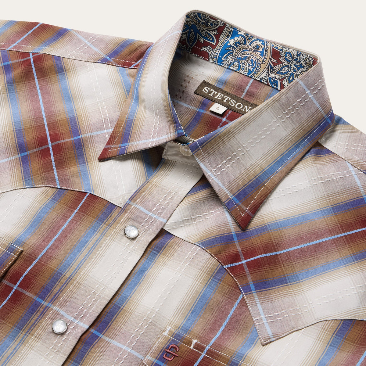 Stetson Mens Winter Plaid Shirt