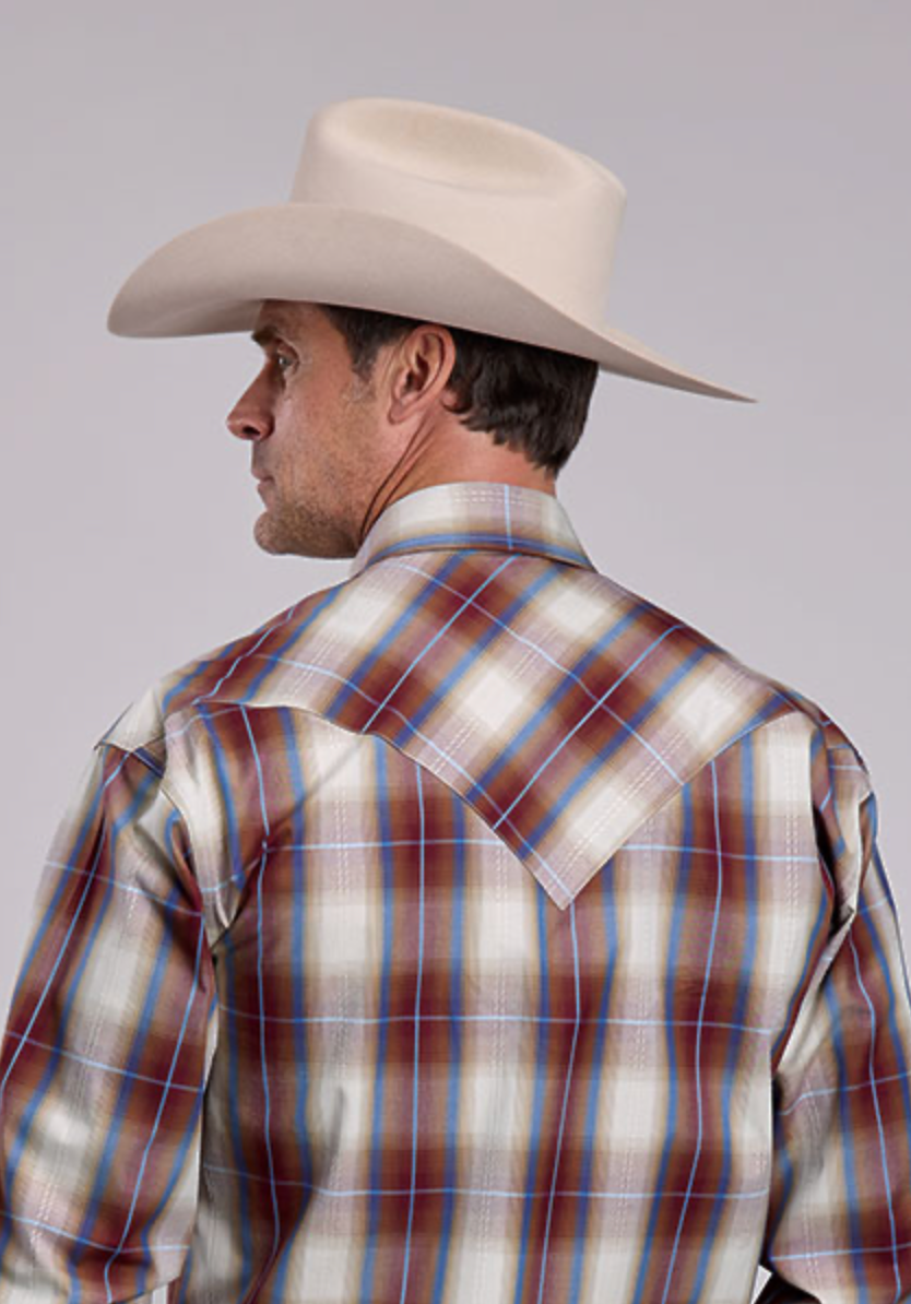 Stetson Mens Winter Plaid Shirt