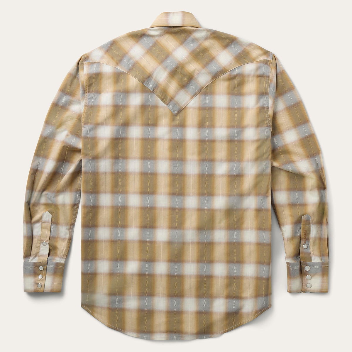 Stetson Mens Gold Dust Plaid