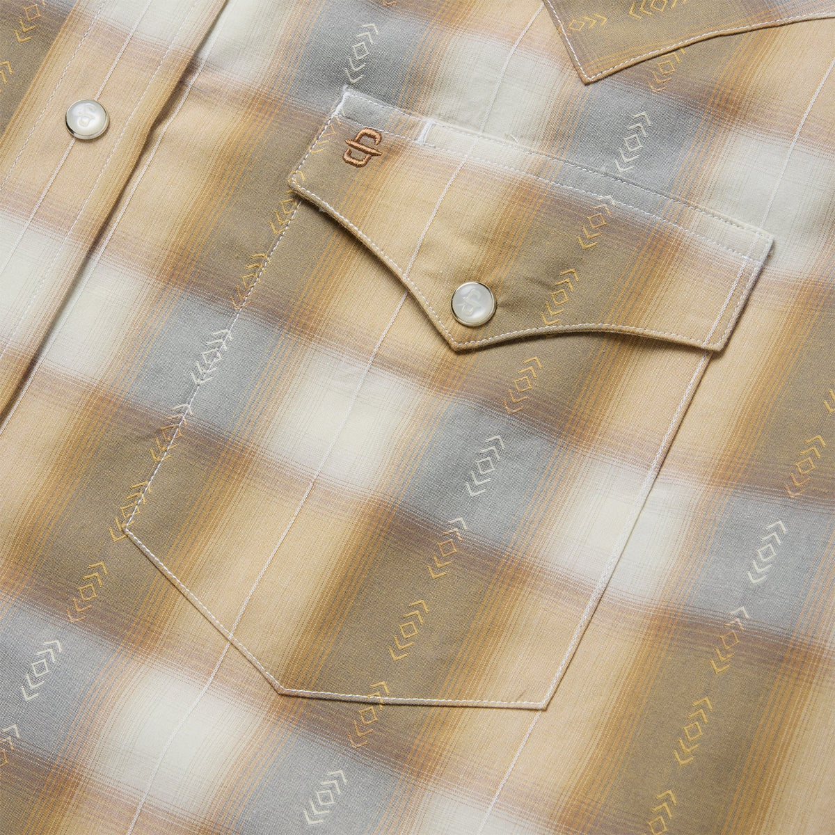 Stetson Mens Gold Dust Plaid