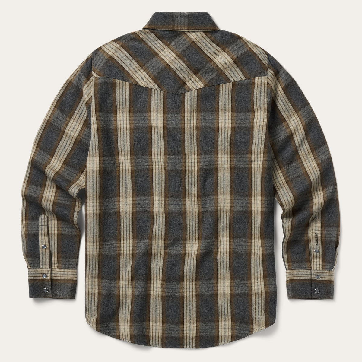 Stetson Heather Plaid Snap Shirt