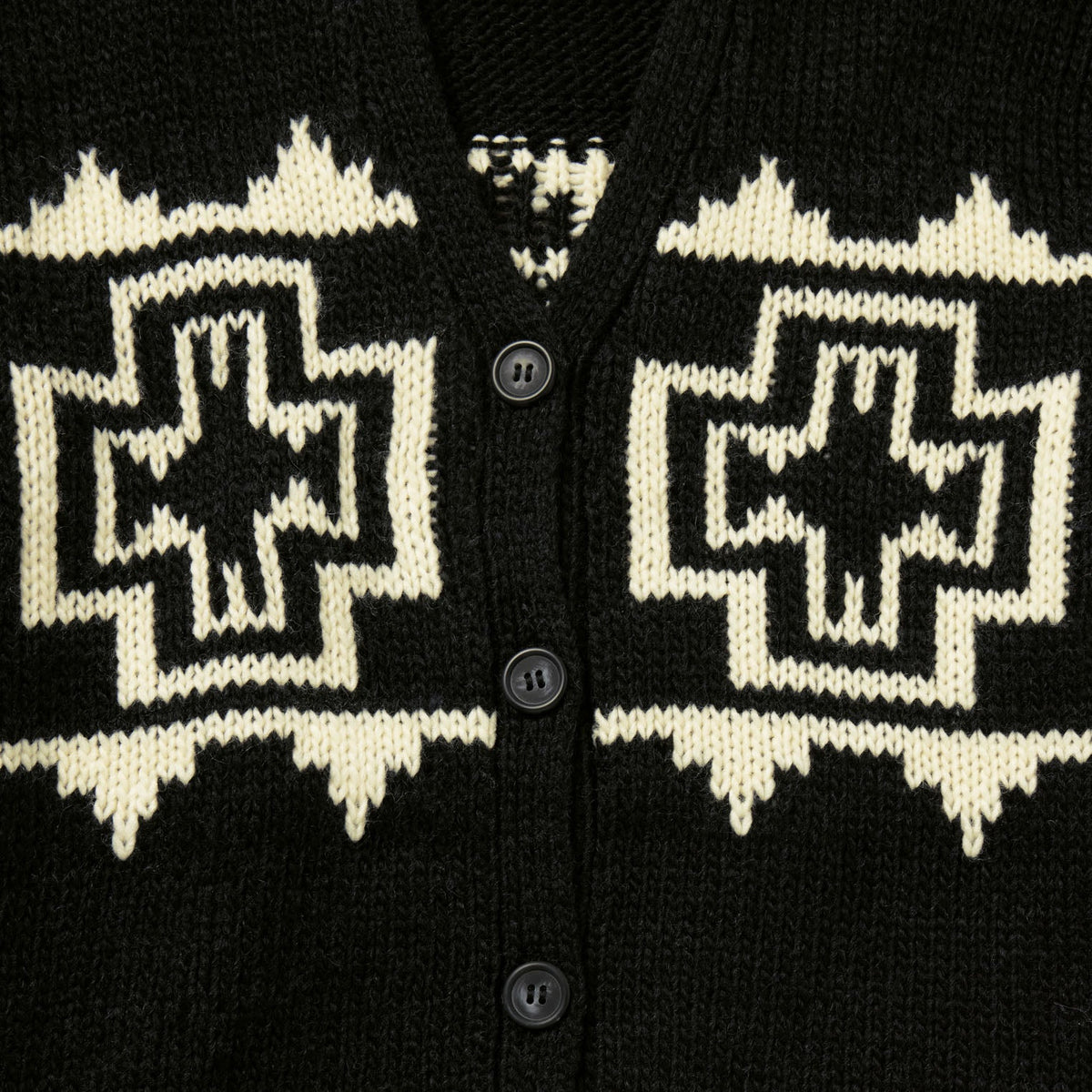 Stetson Southwest Cardigan Southwestern stripe repeated across the back western fashion Kamas