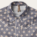 Stetson Womens Horse Pennies Print Shirt 