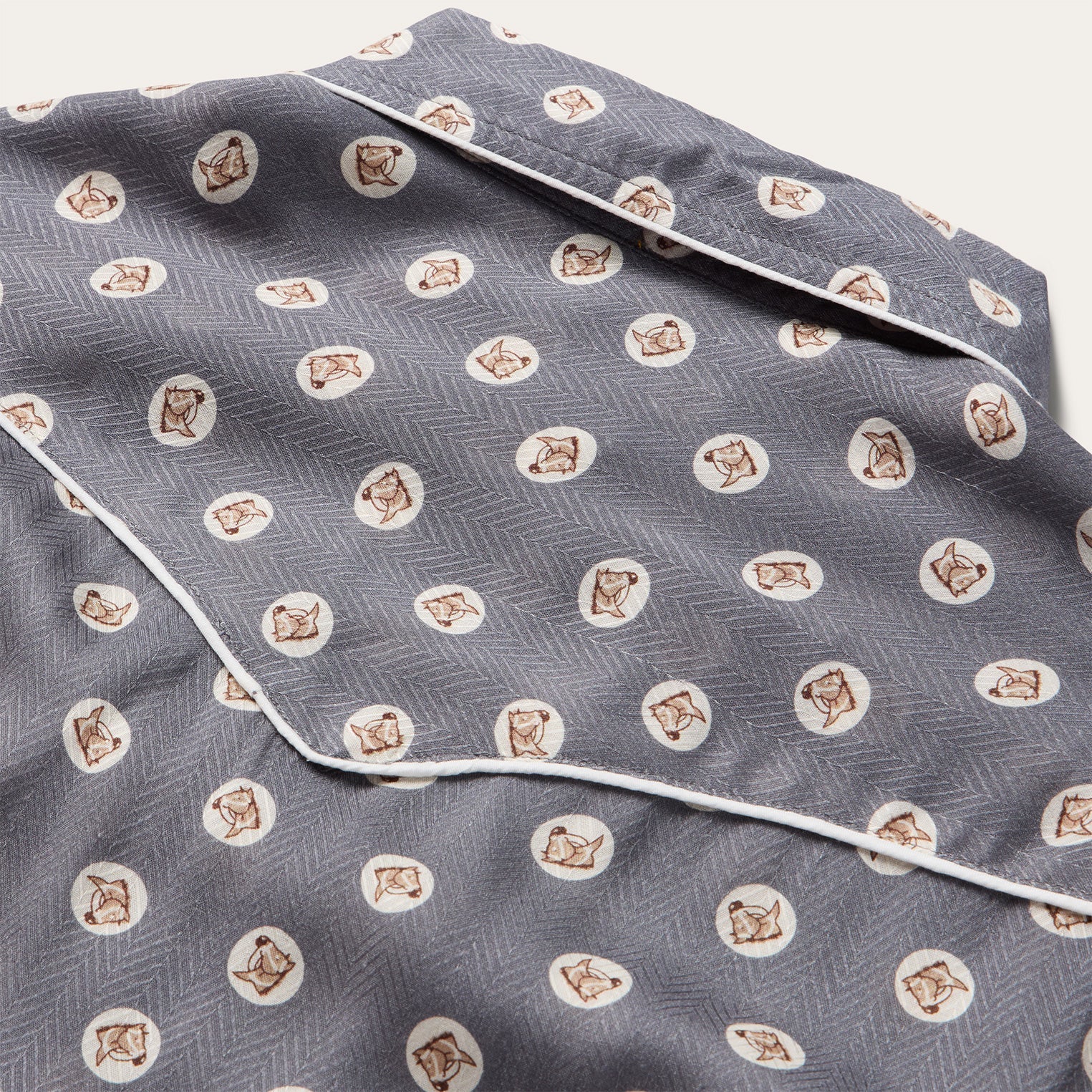 Stetson Womens Horse Pennies Print Shirt  100% Rayon