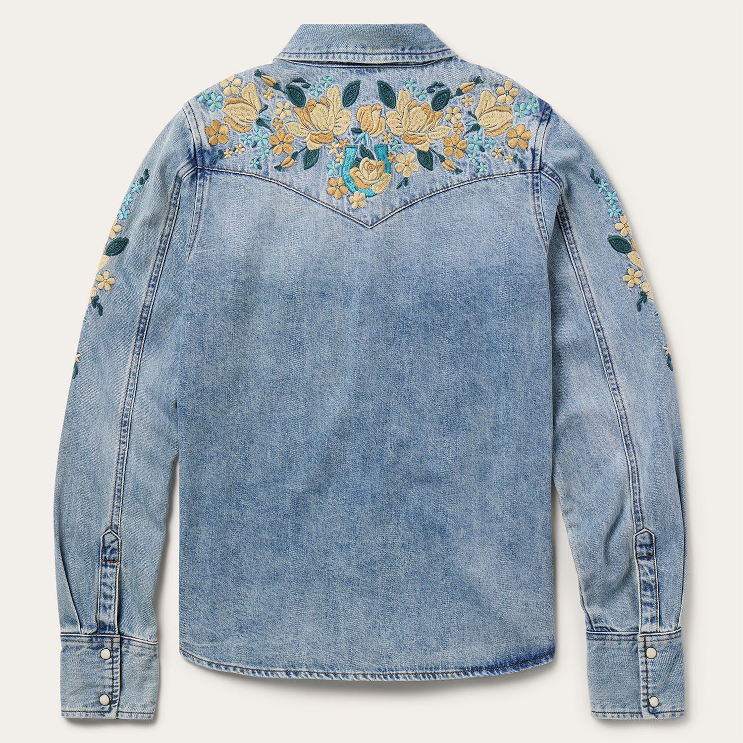 Stetson Embroidered Denim Shirt