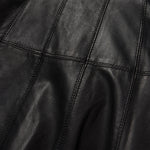 Stetson Black Leather Tank Dress statement leather dress for date night and rodeo season Kamas